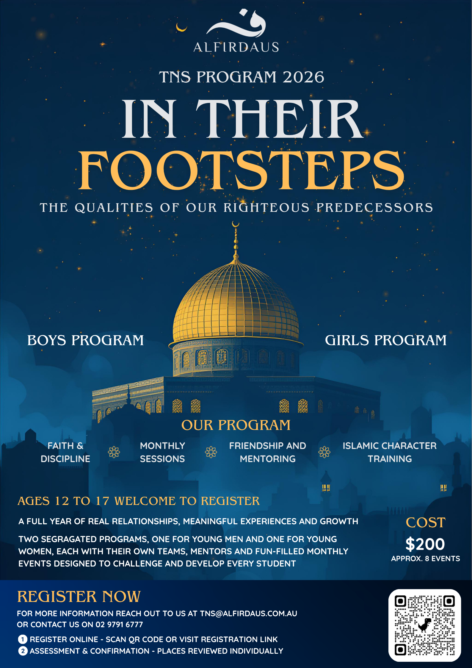 TNS BOYS & GIRLS PROGRAM 2026